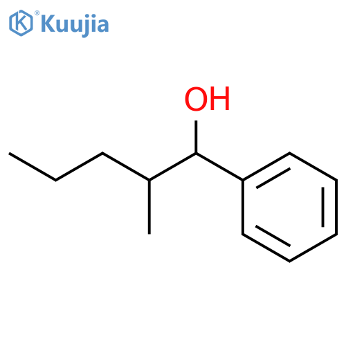 2-Methyl-1-phenyl-1-pentanol structure