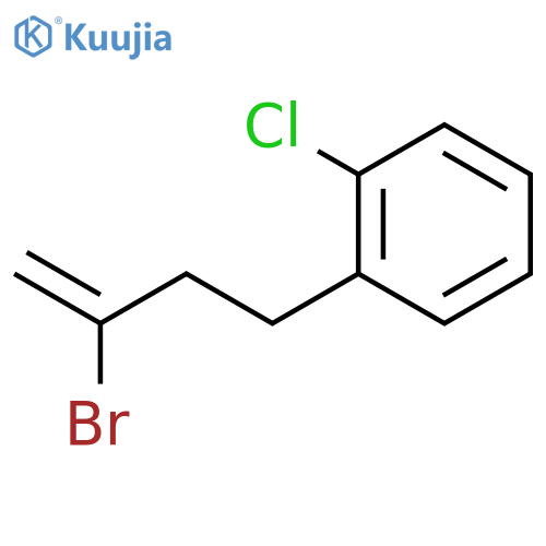 2-Bromo-4-(2-chlorophenyl)-1-butene structure