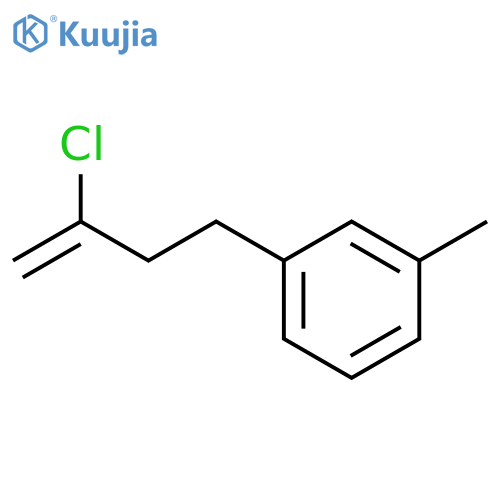 2-Chloro-4-(3-methylphenyl)-1-butene structure
