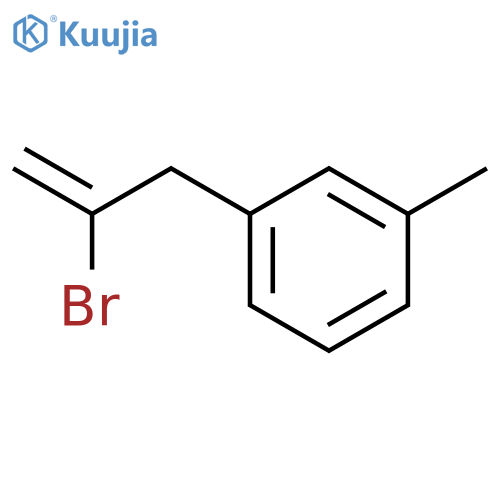 2-Bromo-3-(3-methylphenyl)-1-propene structure