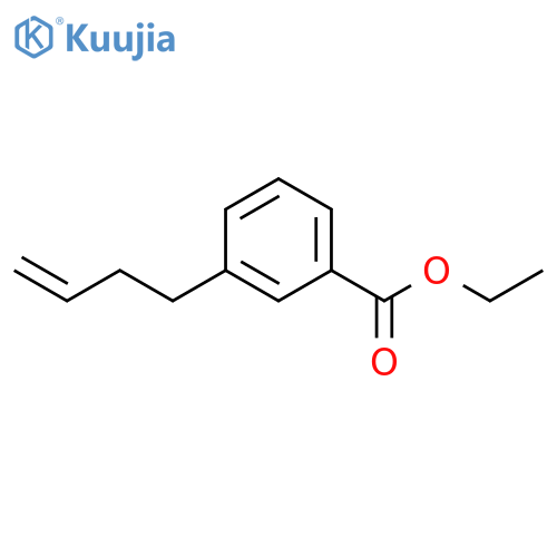 4-(3-Carboethoxyphenyl)-1-butene structure