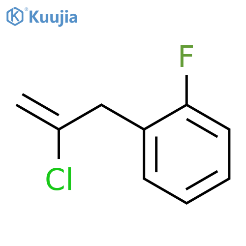 2-Chloro-3-(2-fluorophenyl)-1-propene structure