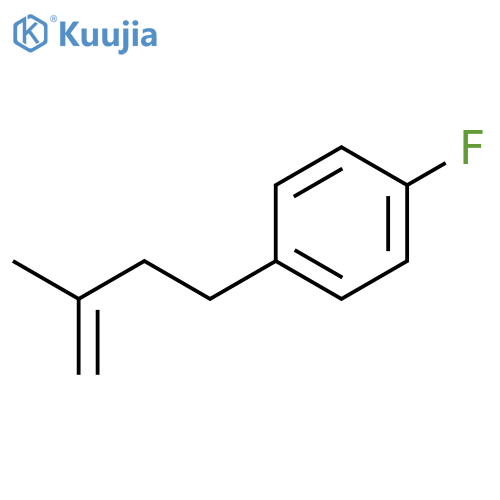 4-(4-Fluorophenyl)-2-methyl-1-butene structure