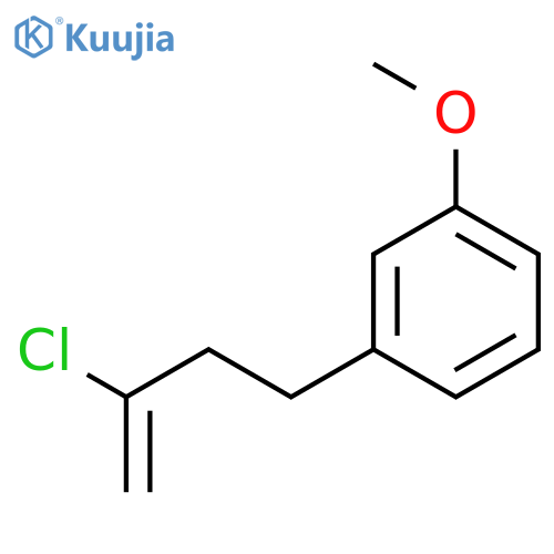 2-Chloro-4-(3-methoxyphenyl)-1-butene structure