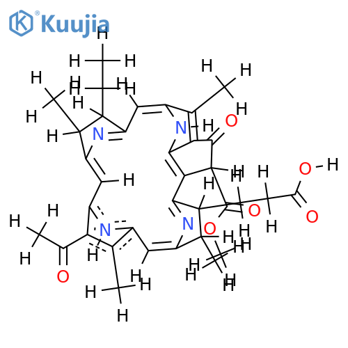 Bacteriophaeophorbide a structure