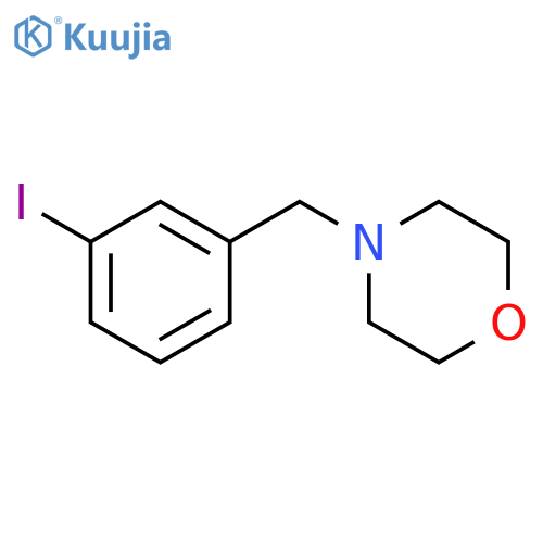 Morpholine,4-[(3-iodophenyl)methyl]- structure