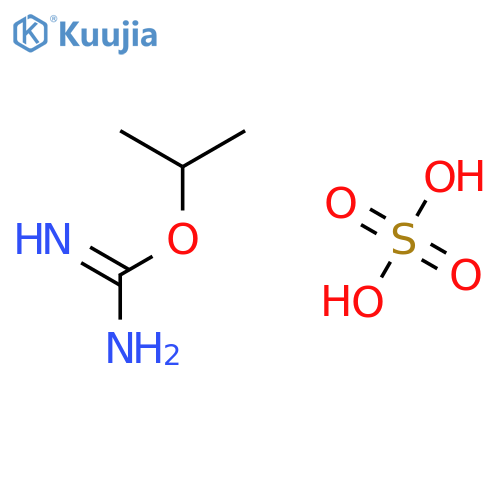 Carbamimidic acid, 1-methylethyl ester, sulfate (1:1) structure