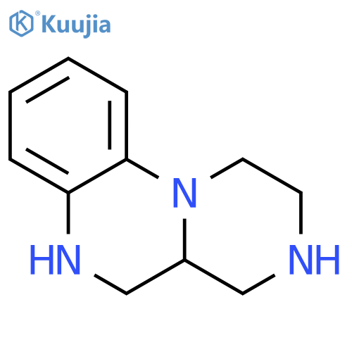 2,3,4,4a,5,6-hexahydro-1H-Pyrazino[1,2-a]quinoxaline structure