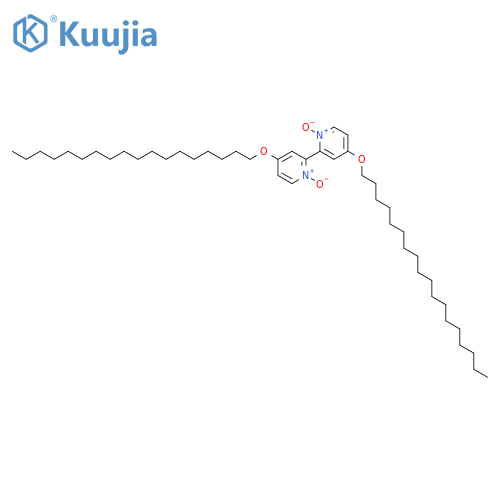 2,2'-BIPYRIDINE, 4,4'-BIS(OCTADECYLOXY)-, 1,1'-DIOXIDE structure