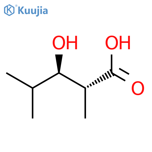 Pentanoic acid, 3-hydroxy-2,4-dimethyl-, (R*,R*)- structure