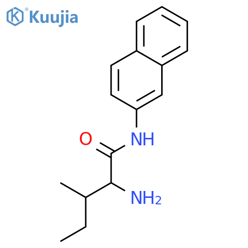 L-ISOLEUCINE β-NAPHTHYLAMIDE structure
