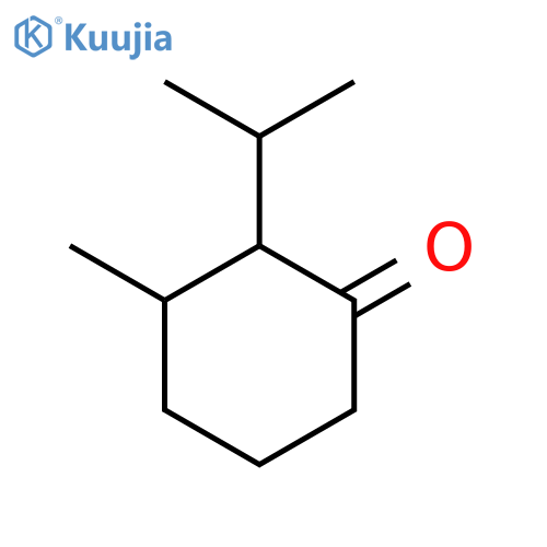 3-methyl-2-(propan-2-yl)cyclohexanone structure
