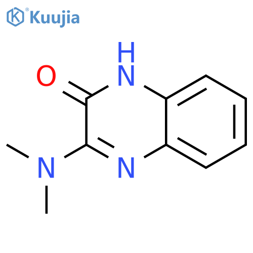 2(1H)-Quinoxalinone, 3-(dimethylamino)- structure