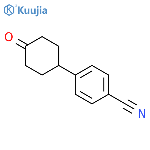 4-(4-Oxocyclohexyl)benzonitrile structure