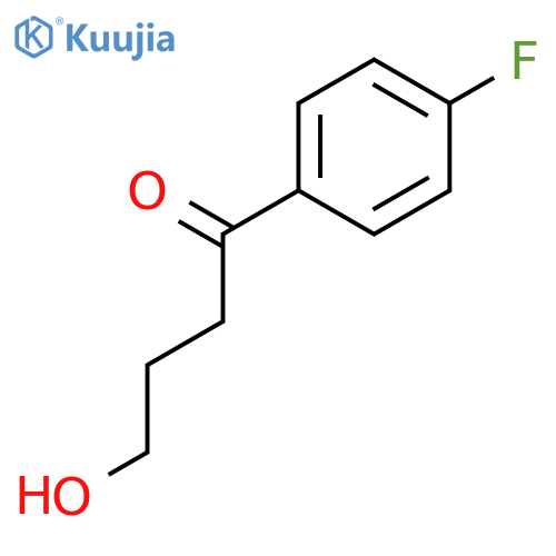 1-Butanone, 1-(4-fluorophenyl)-4-hydroxy- structure