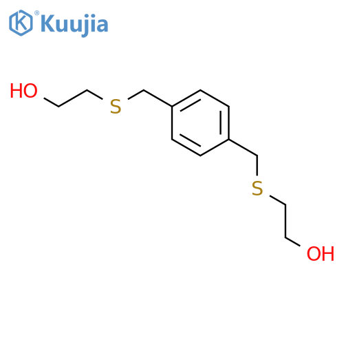 Ethanol,2,2'-[1,4-phenylenebis(methylenethio)]bis- structure
