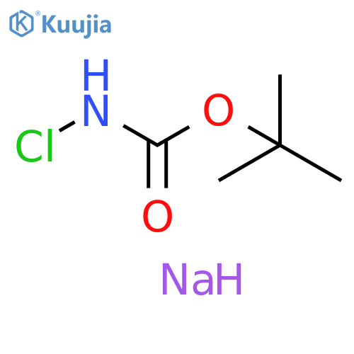 Carbamic acid, chloro-, 1,1-dimethylethyl ester, sodium salt structure