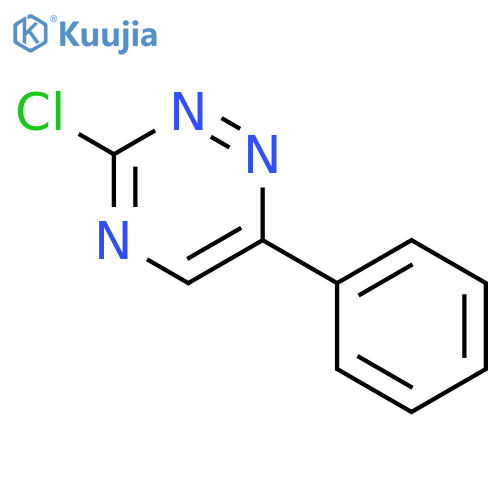 3-Chloro-6-phenyl-1,2,4-triazine structure
