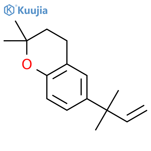 6-(1,1-Dimethyl-2-propenyl)-3,4-dihydro-2,2-dimethyl-2H-1-benzopyran structure