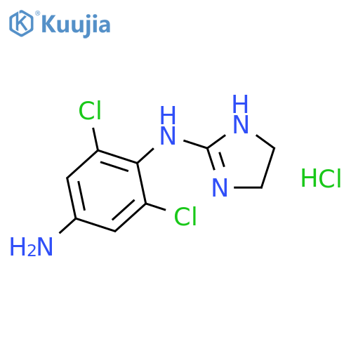 Apraclonidine hydrochloride structure