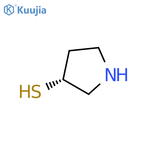 (3R)-pyrrolidine-3-thiol structure