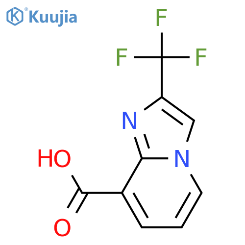 2-(Trifluoromethyl)imidazo[1,2-a]pyridine-8-carboxylic acid structure