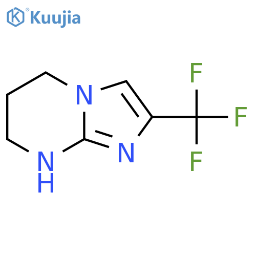 2-(trifluoromethyl)-5H,6H,7H,8H-imidazo1,2-apyrimidine structure