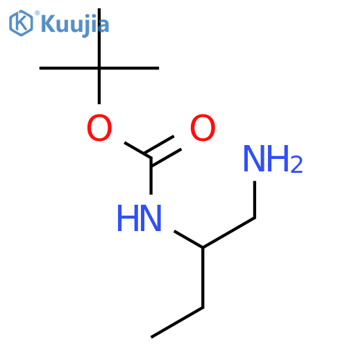 N-Boc-1-(aminomethyl)propylamine structure