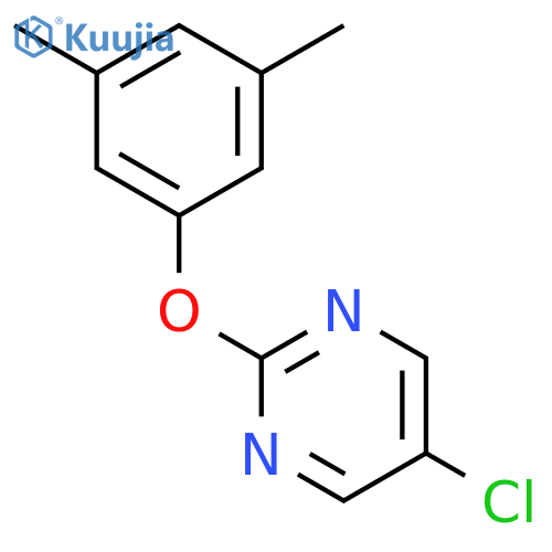 PYRIMIDINE, 5-CHLORO-2-(3,5-DIMETHYLPHENOXY)- structure