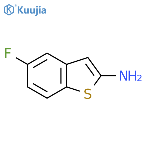 5-Fluorobenzo[b]thiophen-2-amine structure