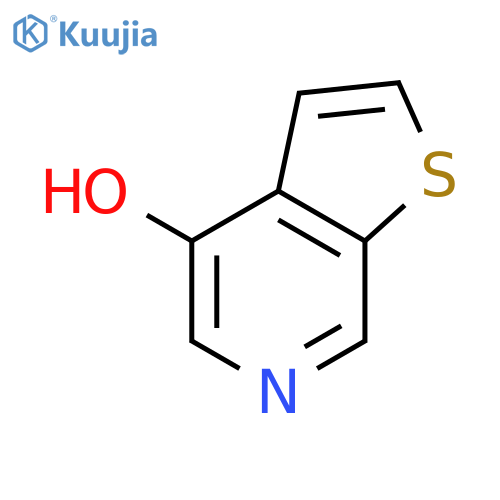 thieno2,3-cpyridin-4-ol structure