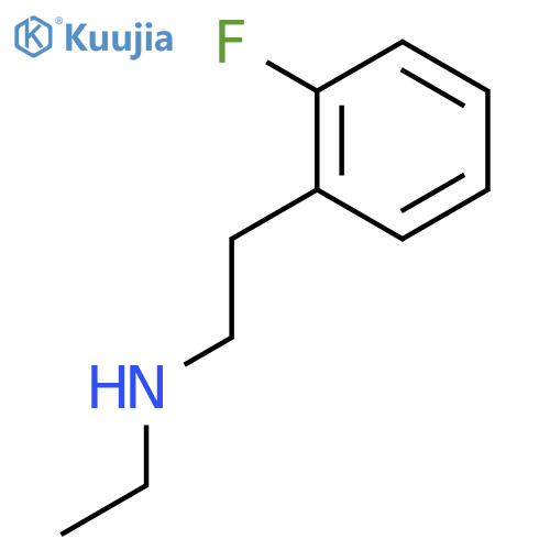N-Ethyl-2-(2-fluorophenyl)ethanamine structure
