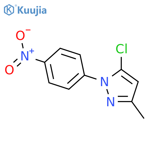 5-Chloro-3-methyl-1-(4-nitrophenyl)-1H-pyrazole structure