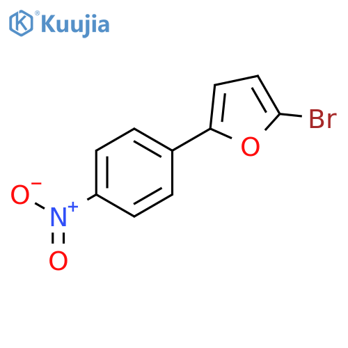 2-Bromo-5-(4-nitrophenyl)furan structure