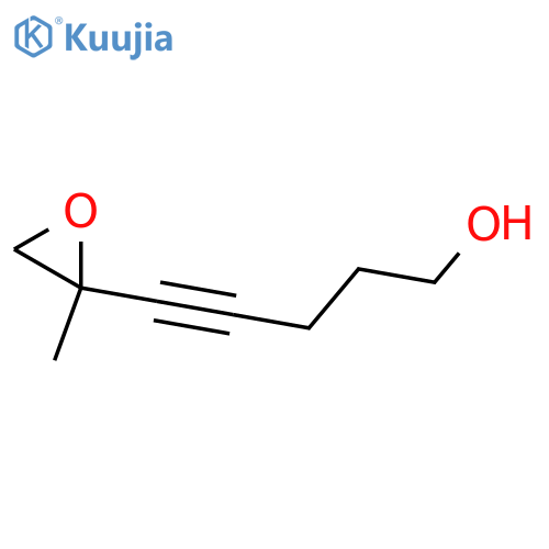 4-Pentyn-1-ol,5-(2-methyl-2-oxiranyl)- structure