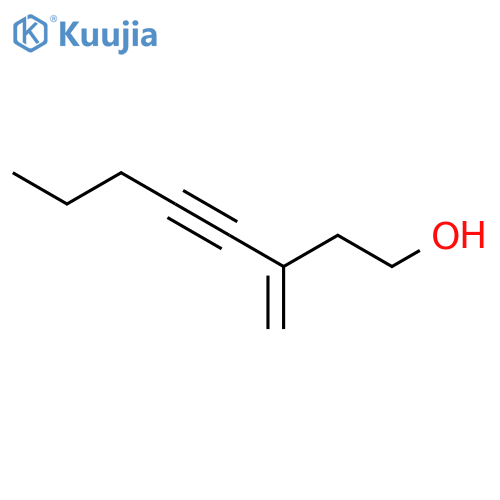 4-OCTYN-1-OL, 3-METHYLENE- structure