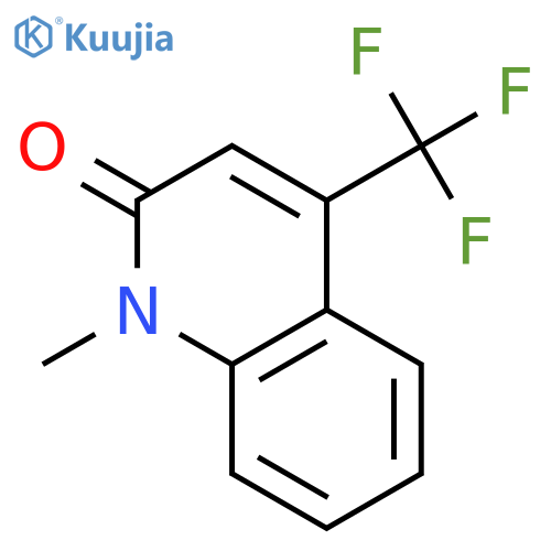 2(1H)-Quinolinone, 1-methyl-4-(trifluoromethyl)- structure