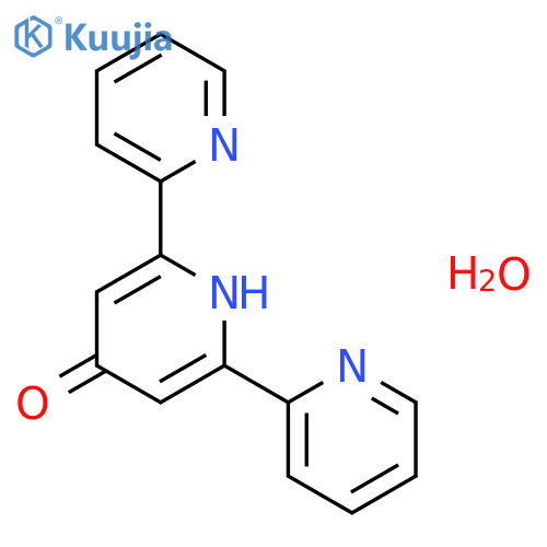 [2,2':6',2''-TERPYRIDIN]-4'(1'H)-ONE, HYDRATE structure