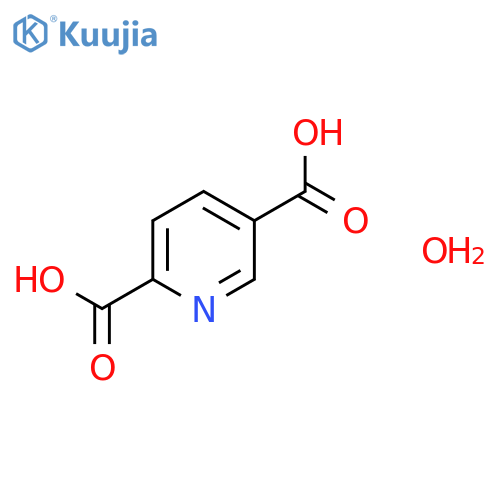 2,5-PYRIDINEDICARBOXYLIC ACID, HYDRATE structure