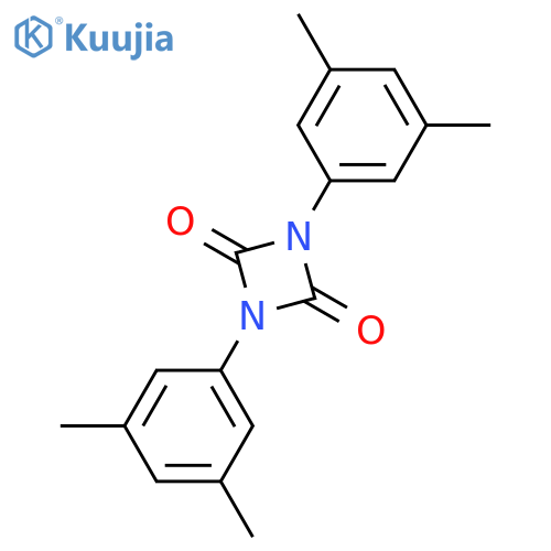 1,3-Diazetidine-2,4-dione, 1,3-bis(3,5-dimethylphenyl)- structure