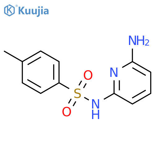 BENZENESULFONAMIDE, N-(6-AMINO-2-PYRIDINYL)-4-METHYL- structure