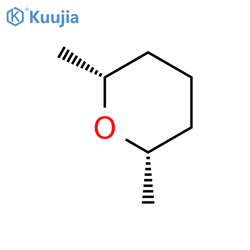 2H-PYRAN, TETRAHYDRO-2,6-DIMETHYL-, CIS- structure