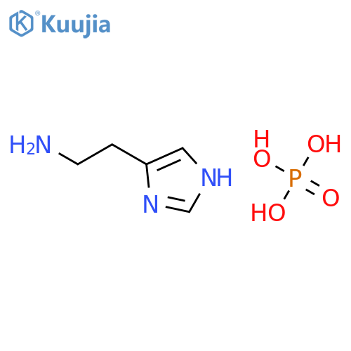 2-(1H-Imidazol-4-yl)ethanamine phosphate structure