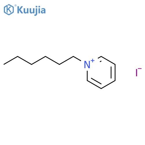 Pyridinium, 1-hexyl-, iodide structure