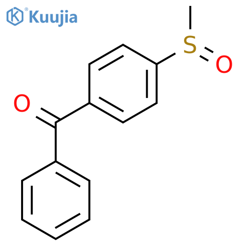 4-Benzoylphenyl methylsulfoxide structure