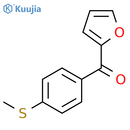 METHANONE, 2-FURANYL[4-(METHYLTHIO)PHENYL]- structure