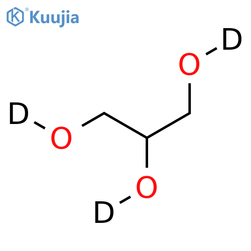 Glycerol-d3 structure