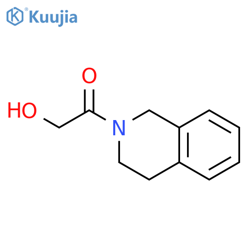 2-hydroxy-1-(1,2,3,4-tetrahydroisoquinolin-2-yl)ethan-1-one structure