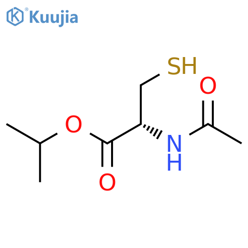 N-Acetyl-L-cysteine Isopropyl Ester structure