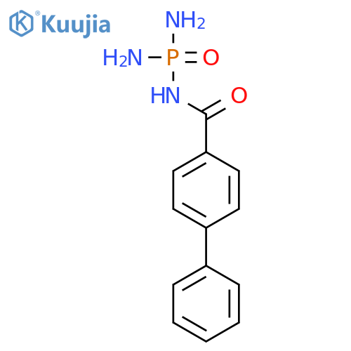 [1,1'-BIPHENYL]-4-CARBOXAMIDE, N-(DIAMINOPHOSPHINYL)- structure